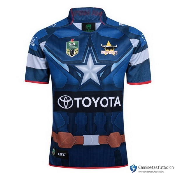 Camiseta Cowboys Capitan America Azul